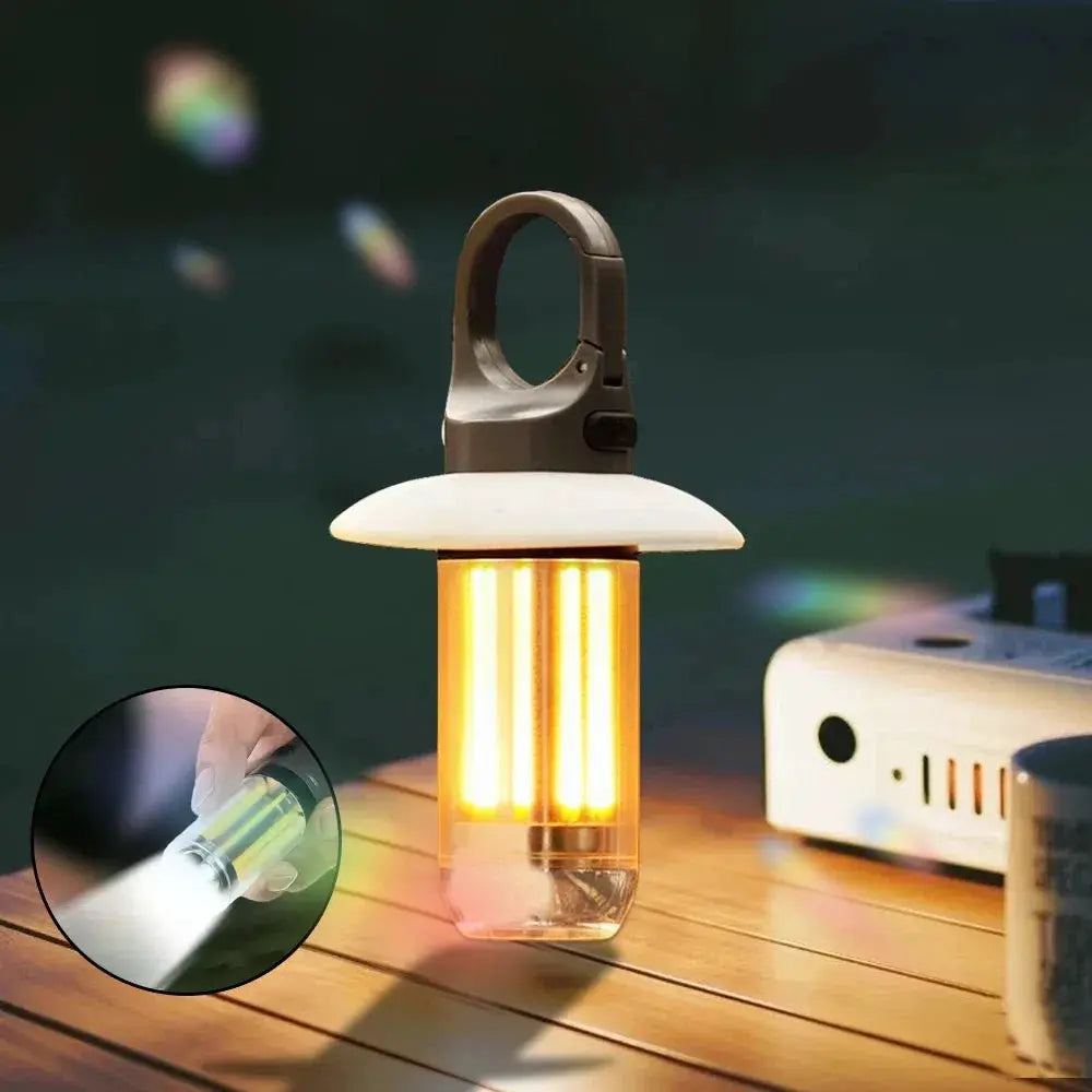 TrailBright LED Camping Lantern Rechargeable With 5 Modes Ultra Bright Portable Tent Light