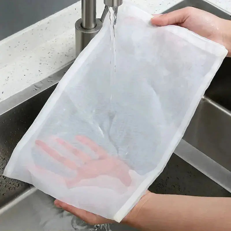 Food Grade Nylon Filter Bag 100 Mesh Reusable Kitchen Strainer Tea Beer Coffee Oil