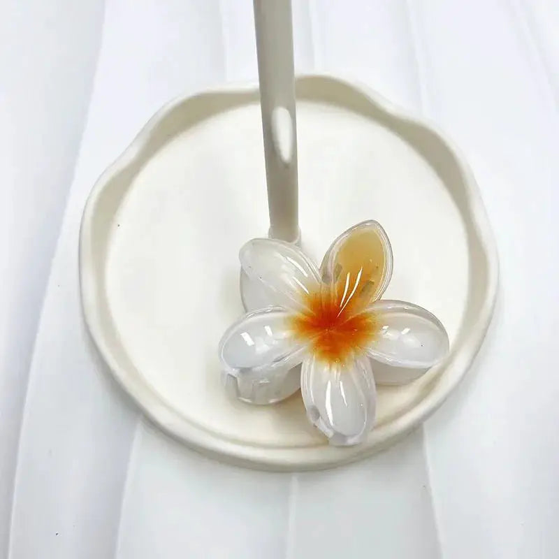 Large Matte Flower Claw Clip - Simples Market