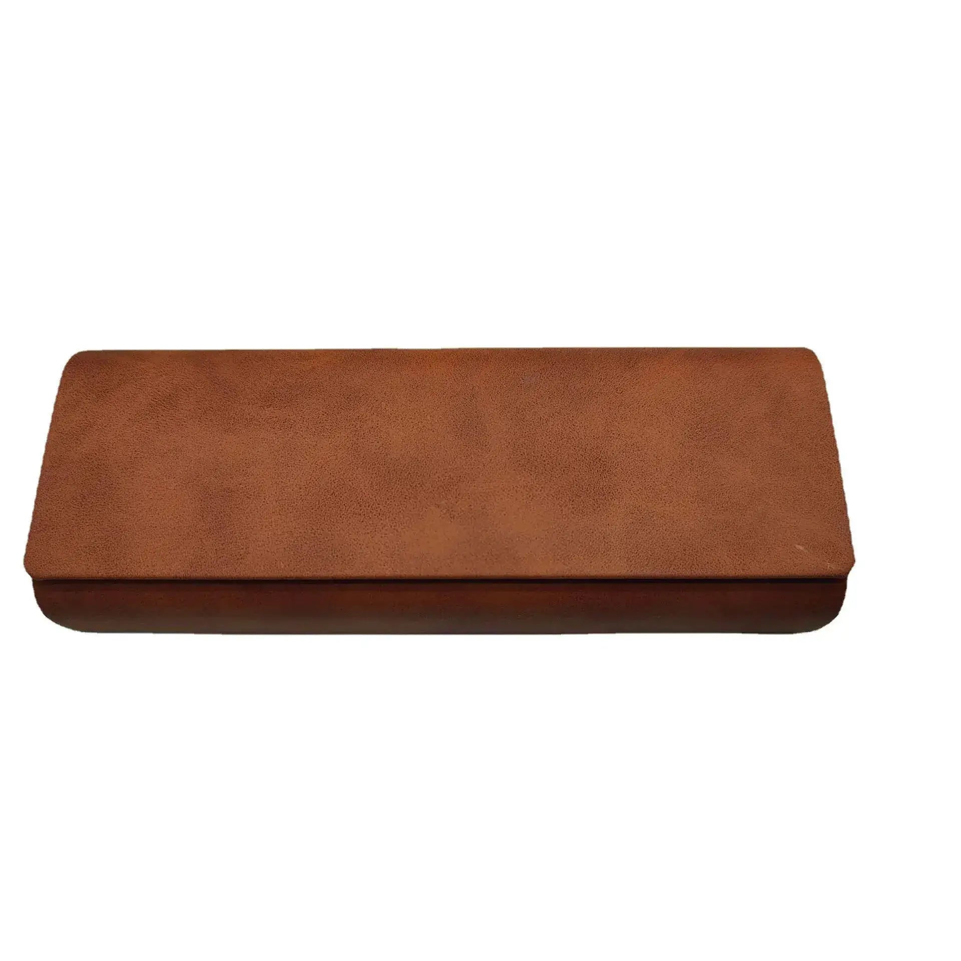 OptiGuard Hard Shell Spectacle Case Durable PU Leather Eyewear Storage Box for Glasses and Sunglasses