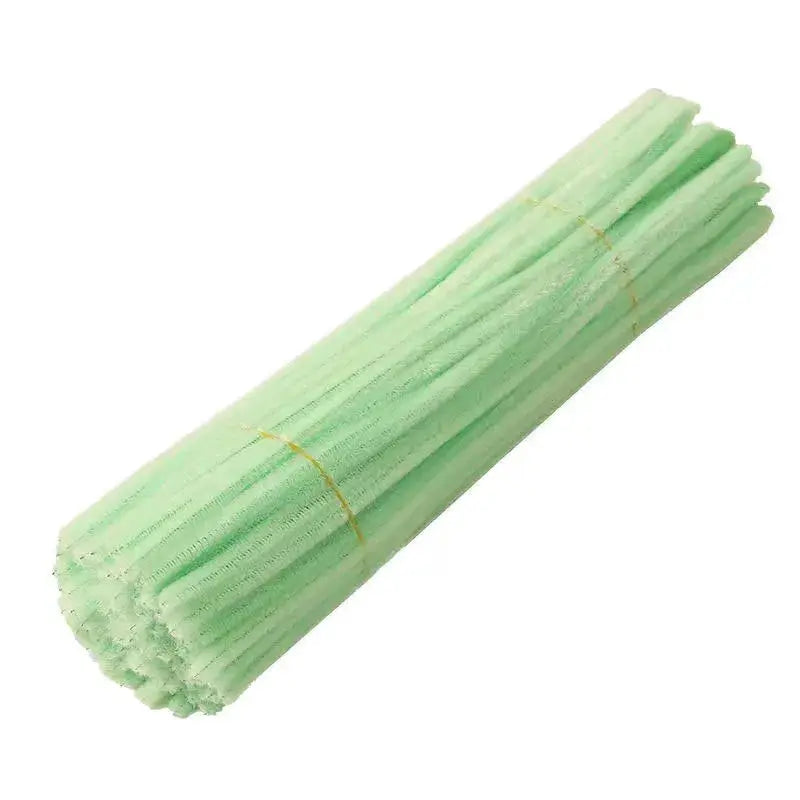 100 Count 30cm Chenille Stems Pipe Cleaners For Kids Crafts Educational Toys Colorful Bulk DIY Craft Supplies