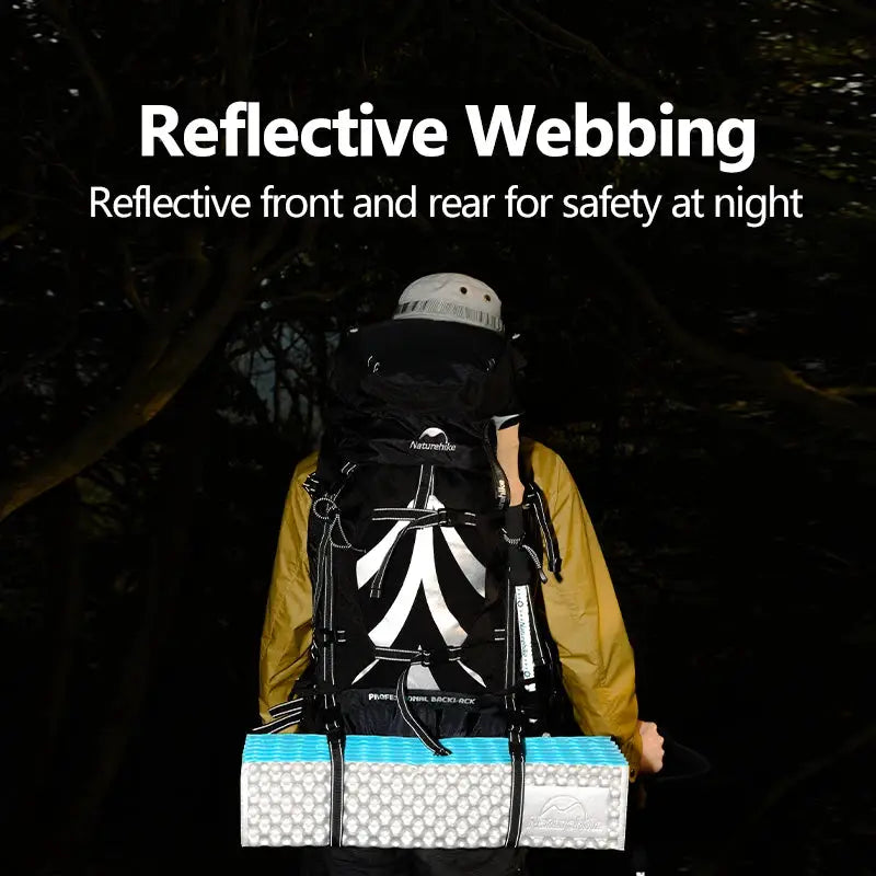 Naturehike 70L Camping Backpack Ergonomic Large Capacity Hiking Backpack With Rain Cover For Men Outdoor Travel Trekking