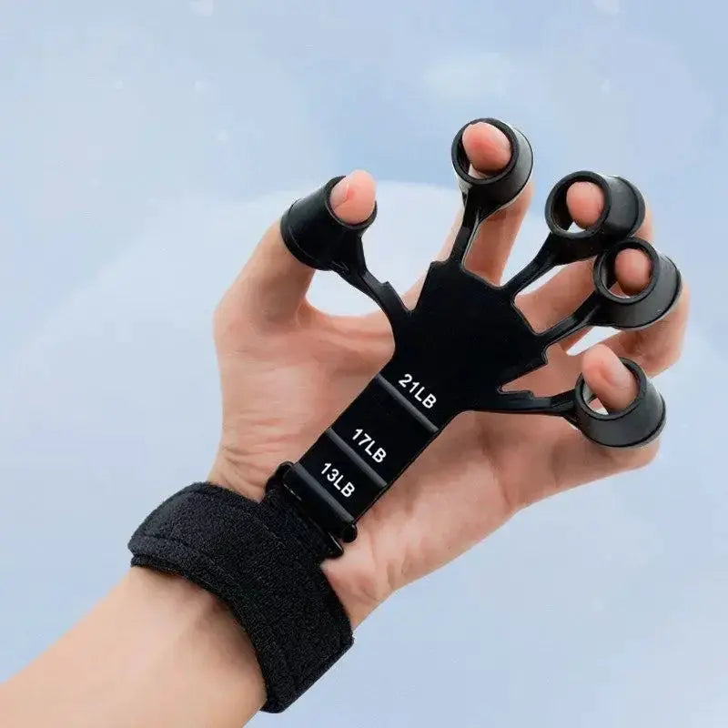 5 Finger Silicone Grip Strengthener for Hand Therapy and Vein Circulation Improvement
