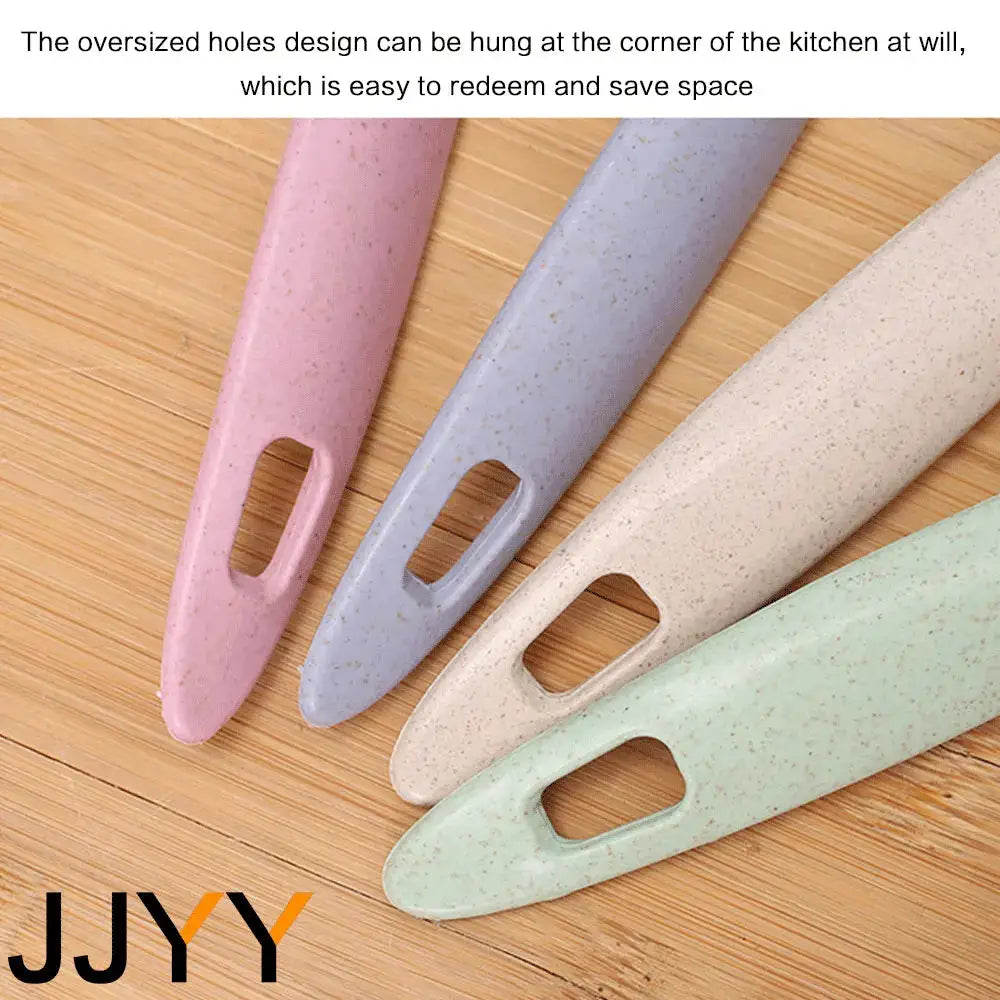 JJYY 2 In 1 Long Handle Kitchen Spoon And Colander Filter Plastic