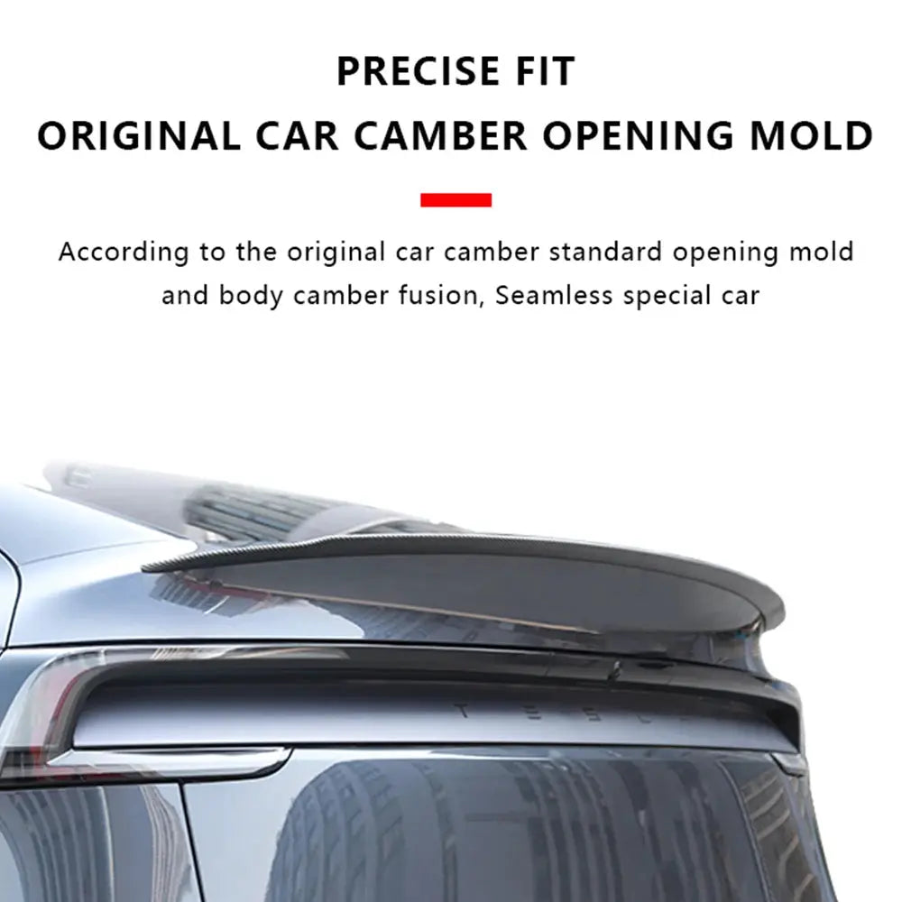 ABS carbon fiber spoiler for Tesla Model Y Juniper 2025, Simples Market high-performance trunk wing