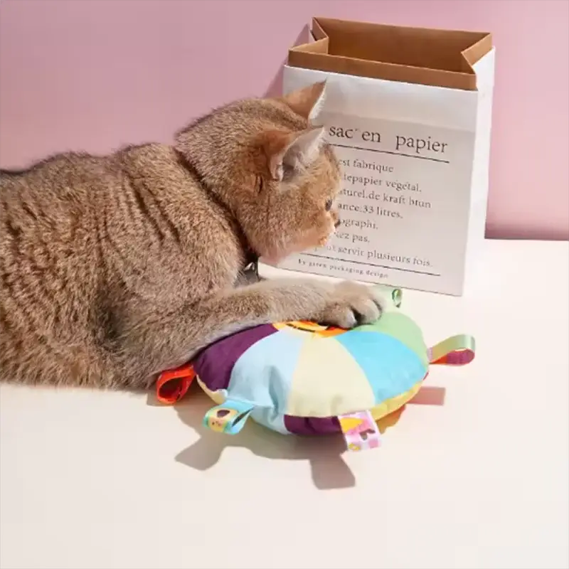 Dog Sounding Plush Toy Bell Small Dogs Puppies Cartoon Teddy Teeth Grinding Wear Resistant Bite Resistant Pet Toy