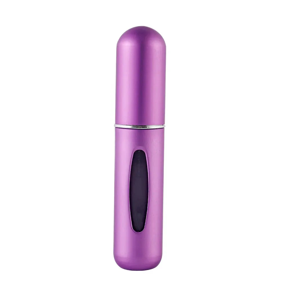 Portable Mini Travel Refillable Perfume Bottle Aluminum Case For On The Go High End Sample Size