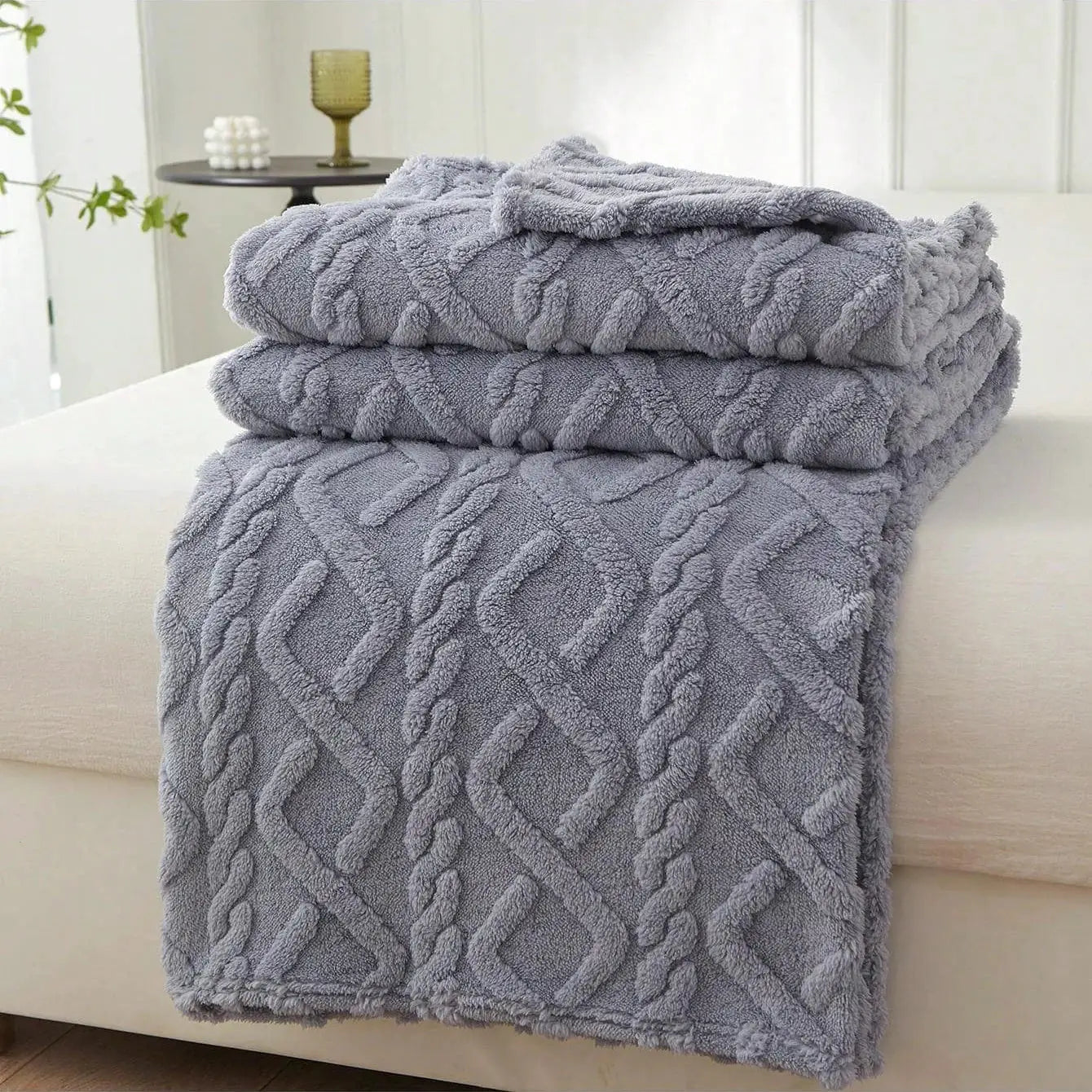 NT LEDIZ 1Pc Single Layer Coral Fleece Blanket Lightweight Multi Purpose Bed Cover For Living Room Sofa Nap