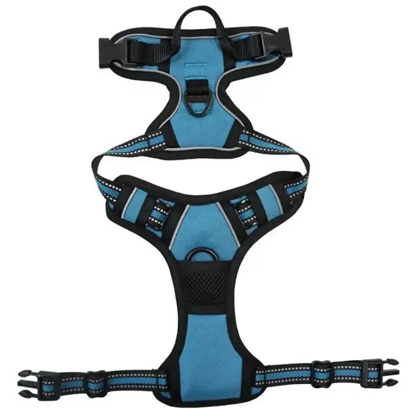 Reflective Adjustable Breathable Vest Chest Strap Harness For Small Medium Large Dogs Cats Puppies Pet Collar Accessory