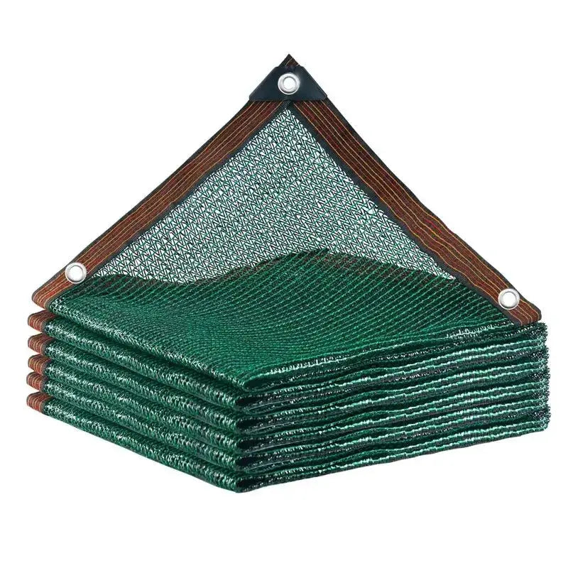 HDPE sun shade net for bonsai and succulents, dark green with 50% shading