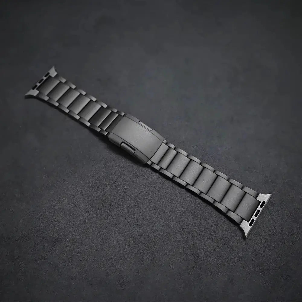Titanium Business Men Strap for Apple Watch Ultra 2/1 49mm Series 10 9 8 7 6 Luxury Metal Band for iWatch 46mm 45mm 44mm Correa