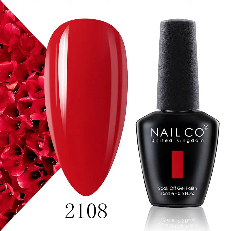 Nailco 131 Colors Gel Nail Polish LED Gel 15ml Vibrant Long Lasting Hybrid Varnish For Manicure