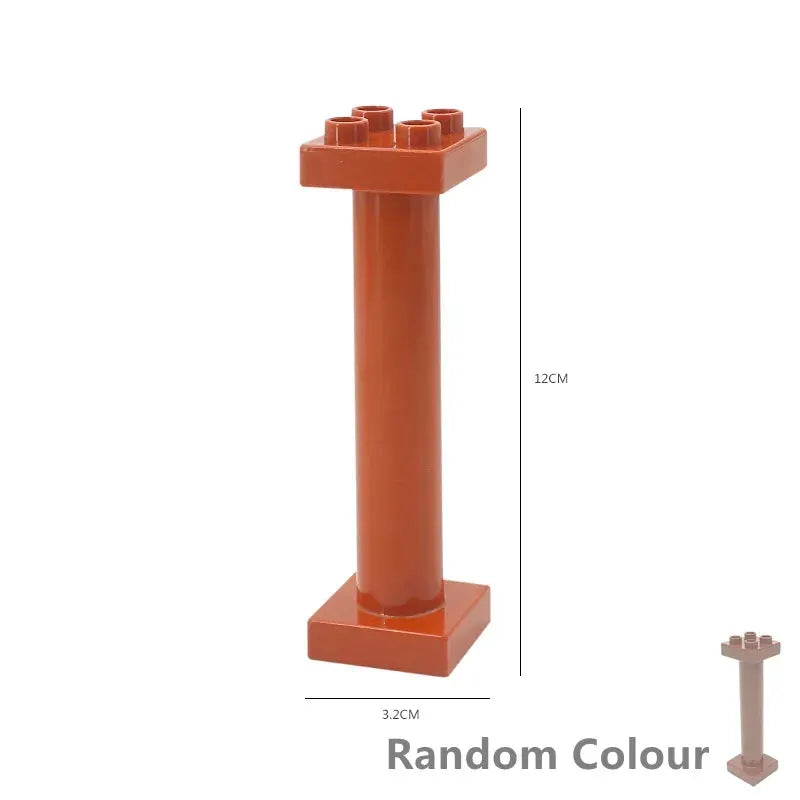 Big Building Blocks Compatible With Slide Swing Seesaw Playground Educational Creative Toy for Kids Gift