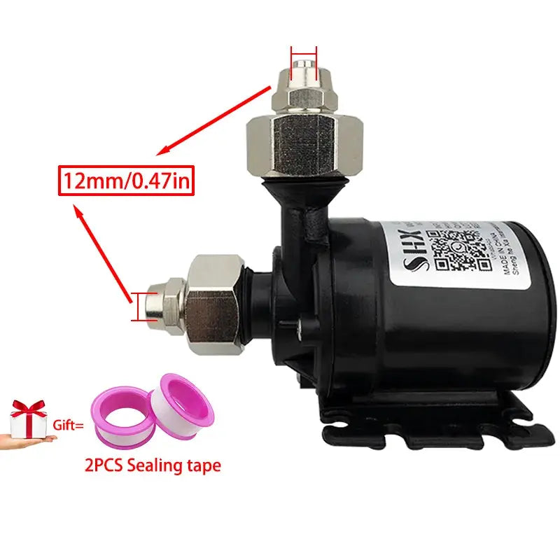 Quiet DC Brushless Submersible Pump 12V 24V 800 Liters Per Hour Lift Six Meters Shower Booster Pump
