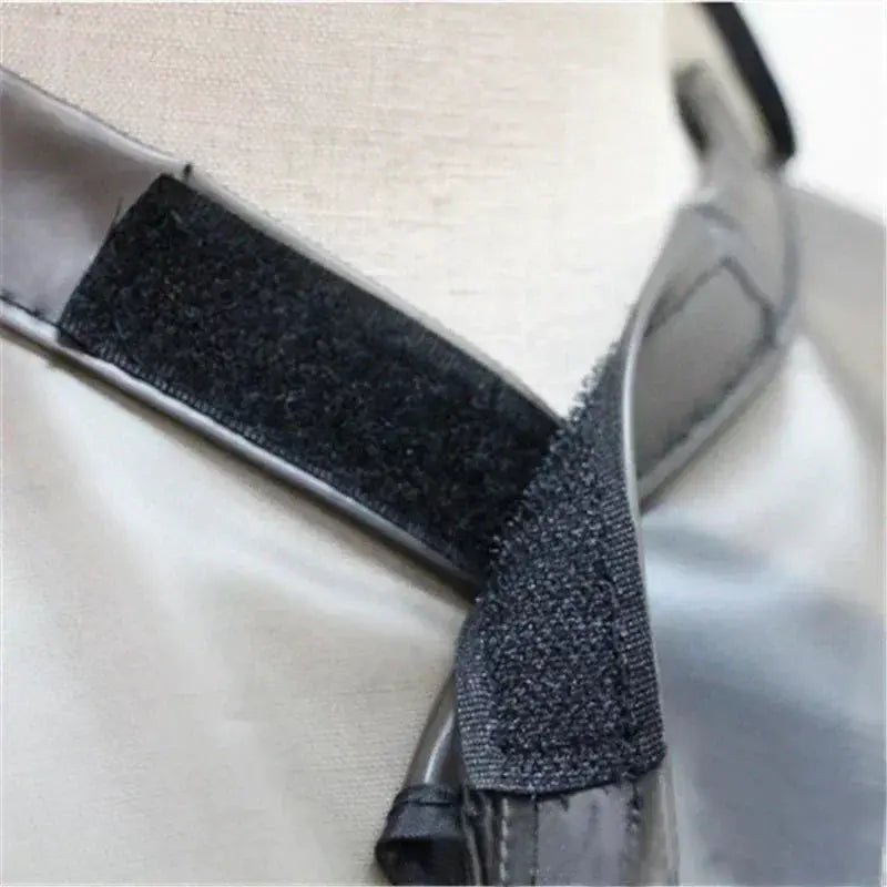Waterproof Hair Cutting Cape For Barbers And Salons PVC Dye Shield Hairdressing Gown