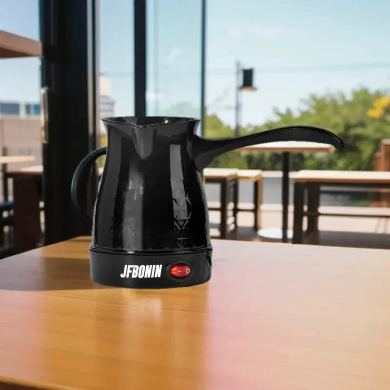 JFBONIN 0.35L Electric Turkish Coffee Pot Quick Boiling for Authentic Middle Eastern Coffee Home Brewer