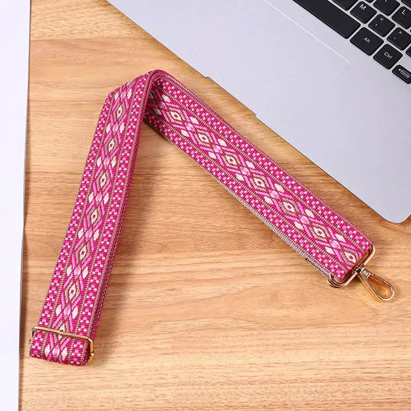 CarryCraft Adjustable Multifunctional Bag Straps Durable Fabric 54.33 Inch Length Minimalist Design