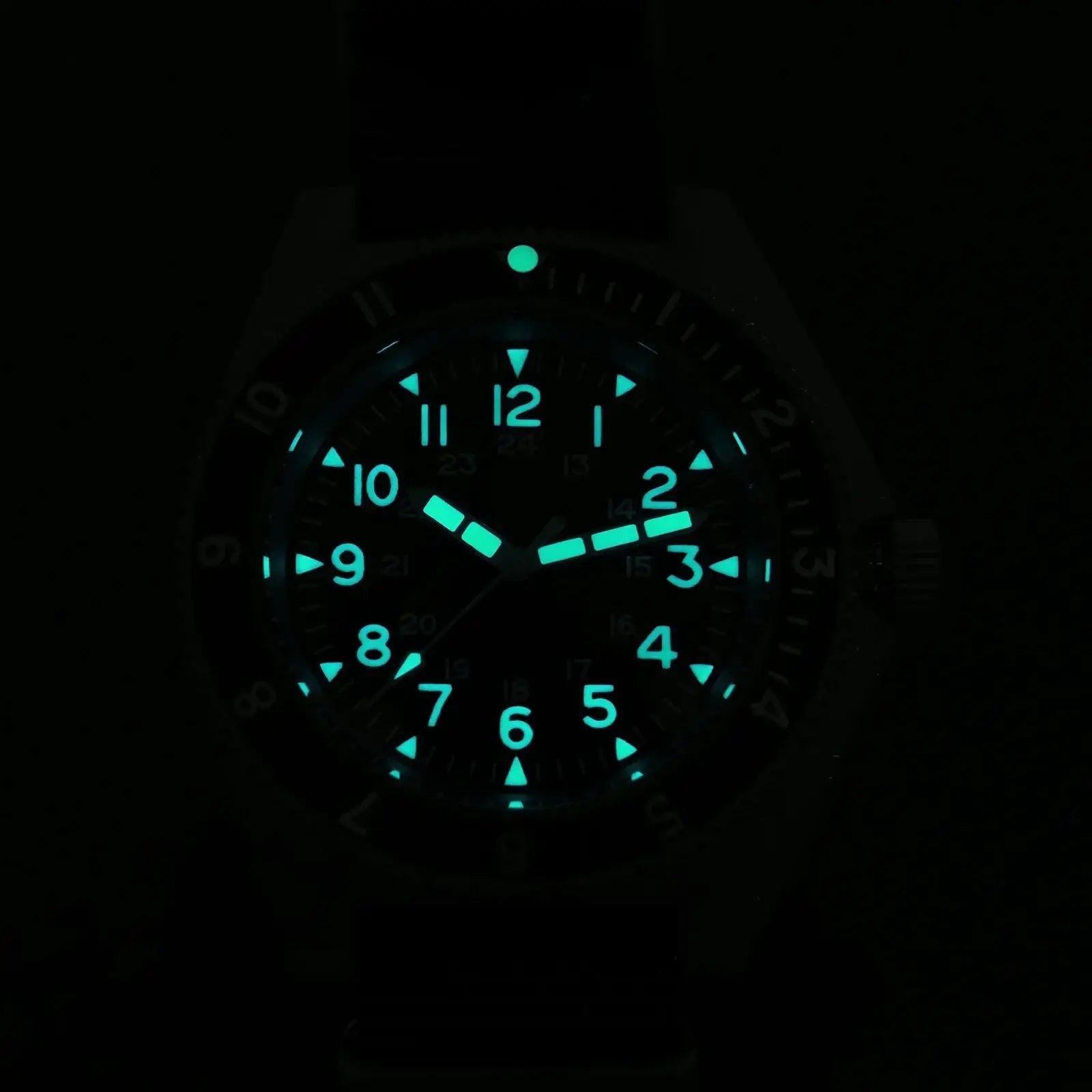 Watchdives WD1972 quartz watch with luminous dial and 20-bar water resistance