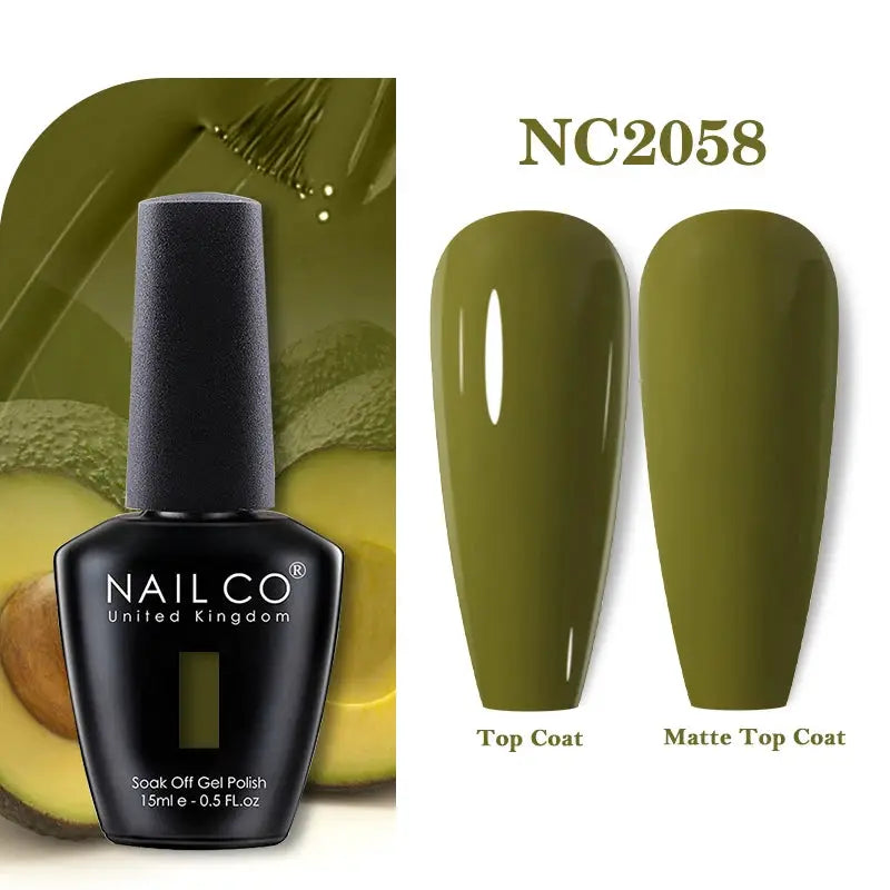 NAILCO 283 Colors Gel Nail Polish Kit Ultra Long Lasting UV Gel Varnish With 30 Day Shine