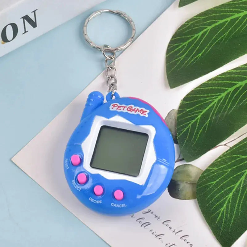 Transparent Electronic Pet Toy With 168 Virtual Pets See Through Case Keychain Nostalgic Retro Pixel Fun