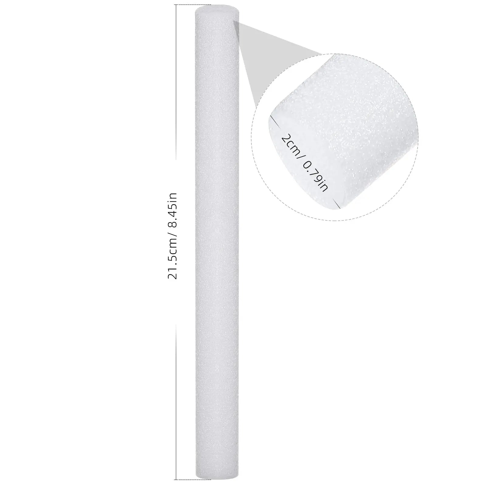 Simples Market 14-pack anti-slip sofa foam strips for slipcovers; white foam grips to fill gaps.