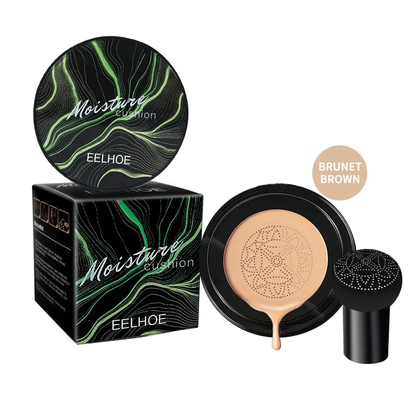 Magic Foundation Mushroom Head Air Cushion CC Cream Applicator Long Lasting High Coverage Waterproof Moisturizing Makeup