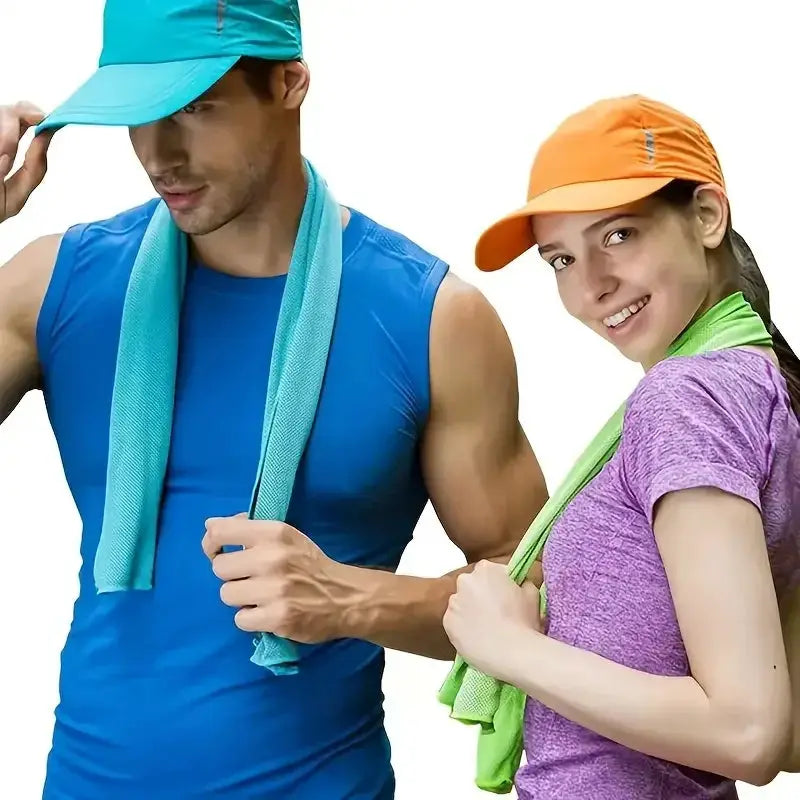 1 Piece EVA Boxed Cold Sports Towel For Outdoor Cooling Absorbent Instant Dry Fitness Towel
