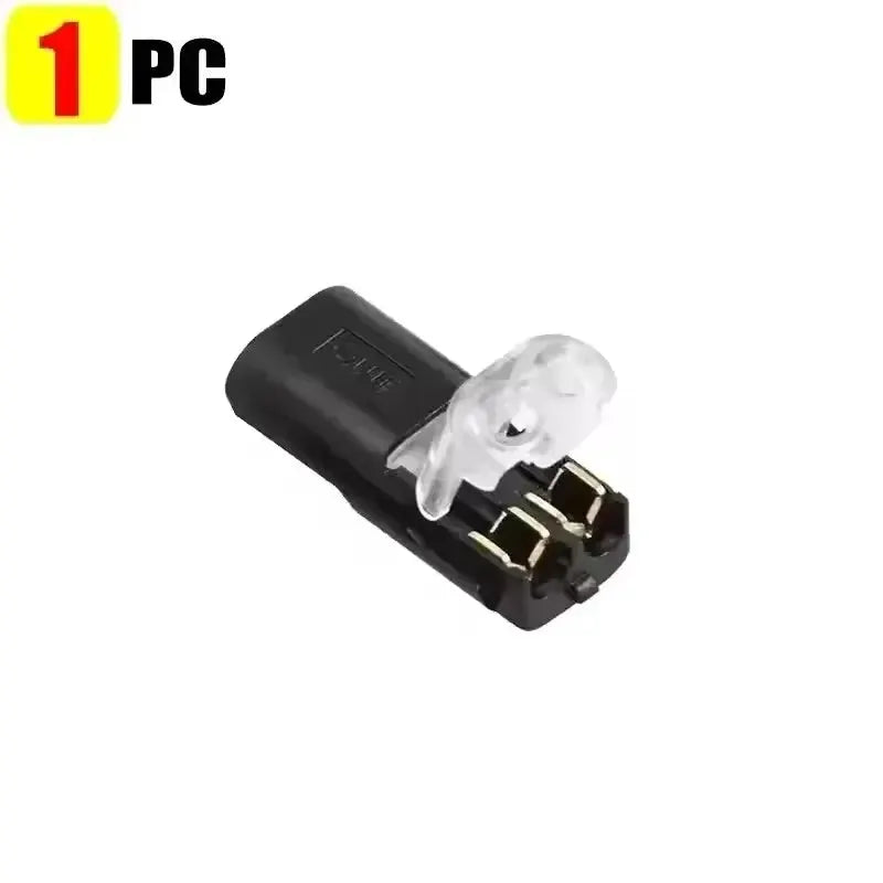2 Pin Waterproof Automotive Electrical Connector Kit for Car Wiring Plug Strip Terminal Connection Tools