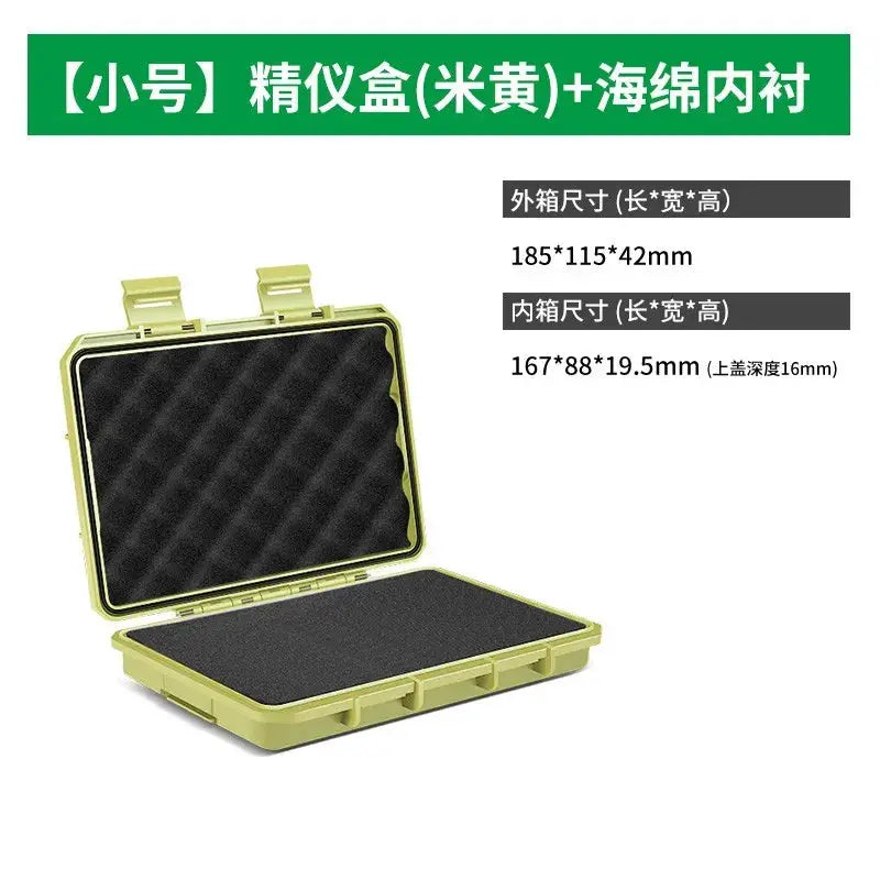 BaoLian Waterproof Sealed Small Precision Instrument Parts Tool Storage Box Portable Protective Case For Moisture