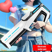 Electric Automatic Water Storage Gun Toy Portable For Summer Beach Play Fantasy Spray Gun For Kids And Adults