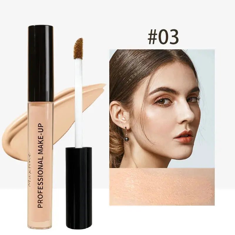 Glowuxe Liquid Concealer Matte High Coverage Waterproof Oil Control Moisturizing Long Lasting