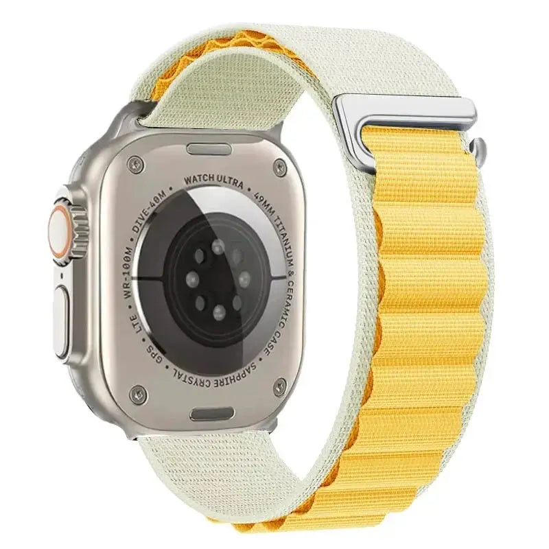 Alpine Loop Band for Apple Watch Ultra 49mm 11 10 9 8 7 46mm 42mm 45mm 41mm Nylon Wristband iWatch Series 6 5 4 SE 44 40mm Strap