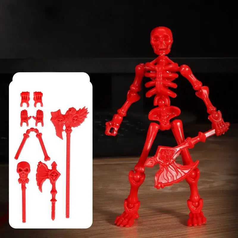 T13 3D Printed Movable Multi Jointed Action Figure Set Lucky 13 Nova 13 Collectible Figures