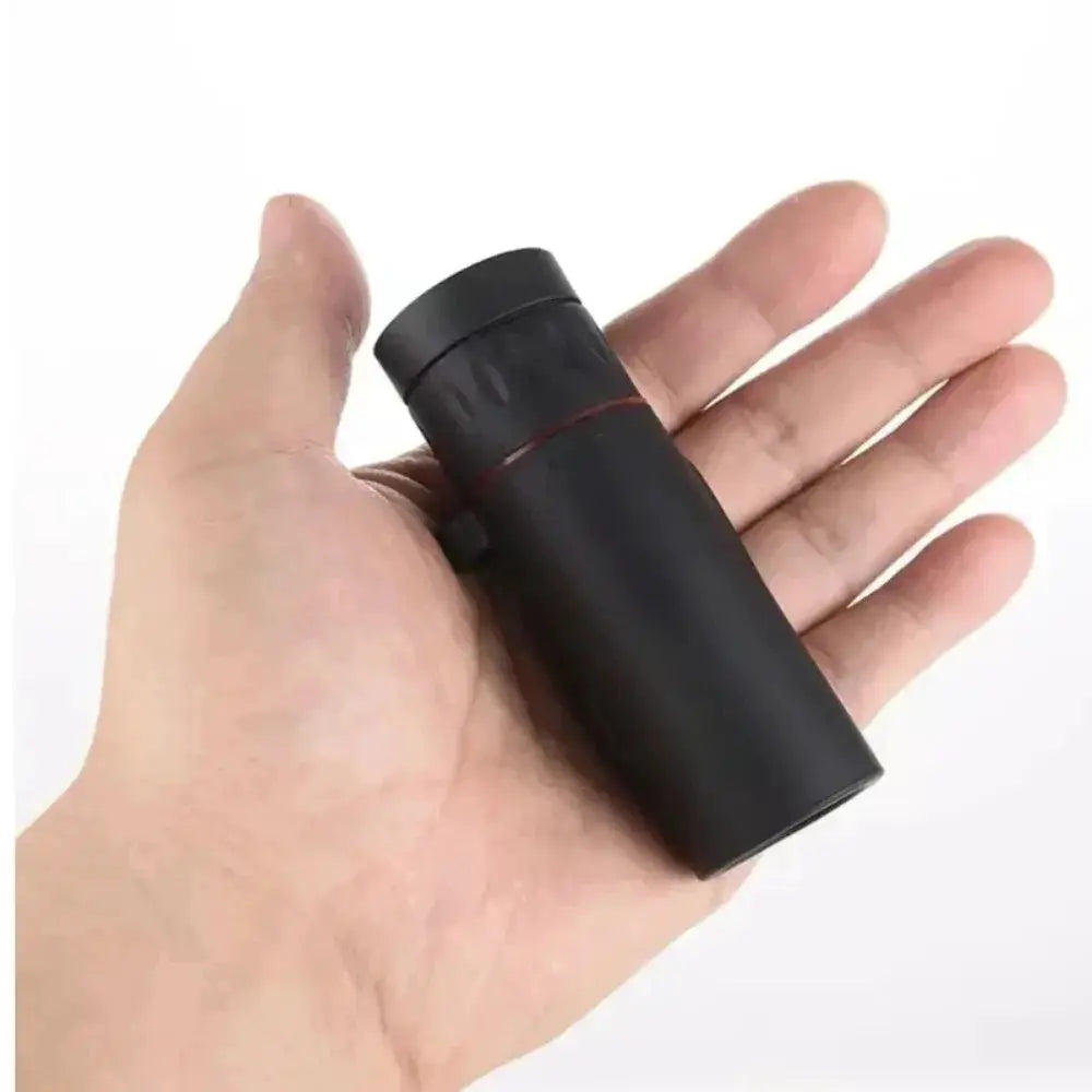 Monocular telescope 2000x25 handheld black for outdoor use, camping and birdwatching