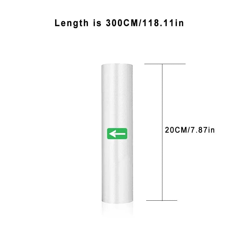 Chcyus Sous Vide Roll Bags For Vacuum Sealing Machine Food Storage Vacuum Bags For Vacuum Sealer