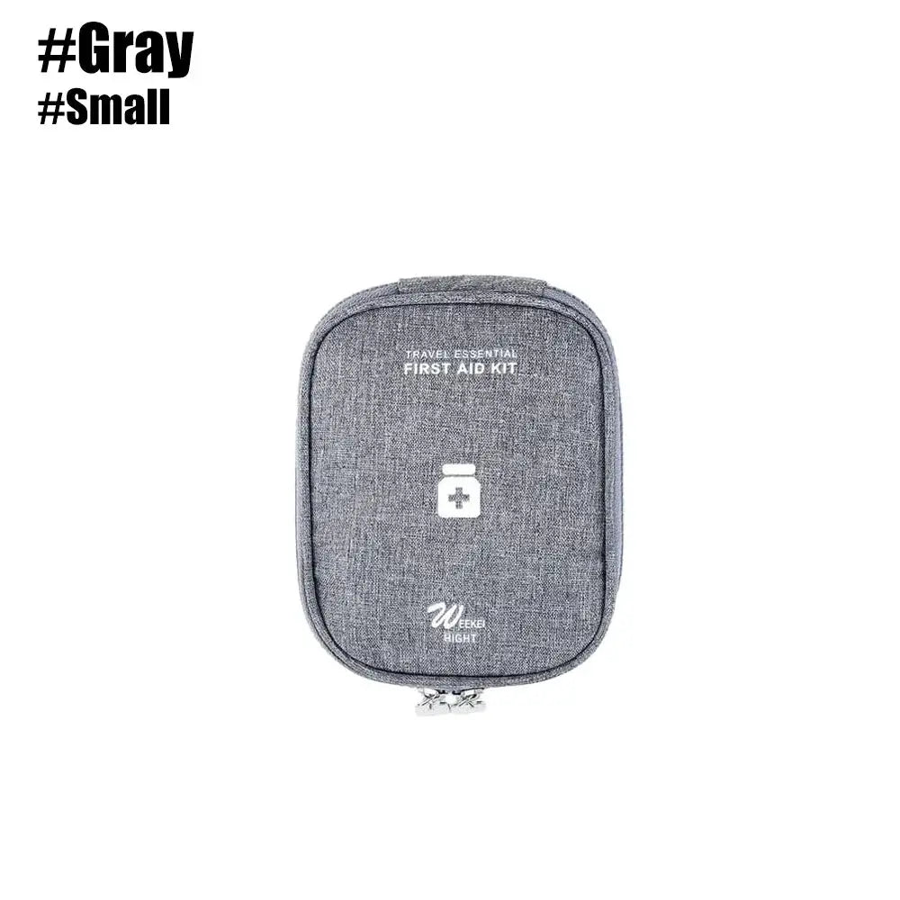 Family First Aid Kit Portable Outdoor Travel Storage Bag Large Capacity Layered Medicine Organizer