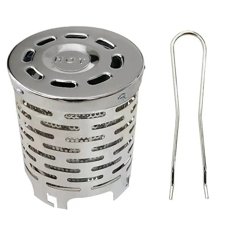 Stainless Steel Heating Cover For Outdoor Camping Infrared Heater Cassette Baking Stove