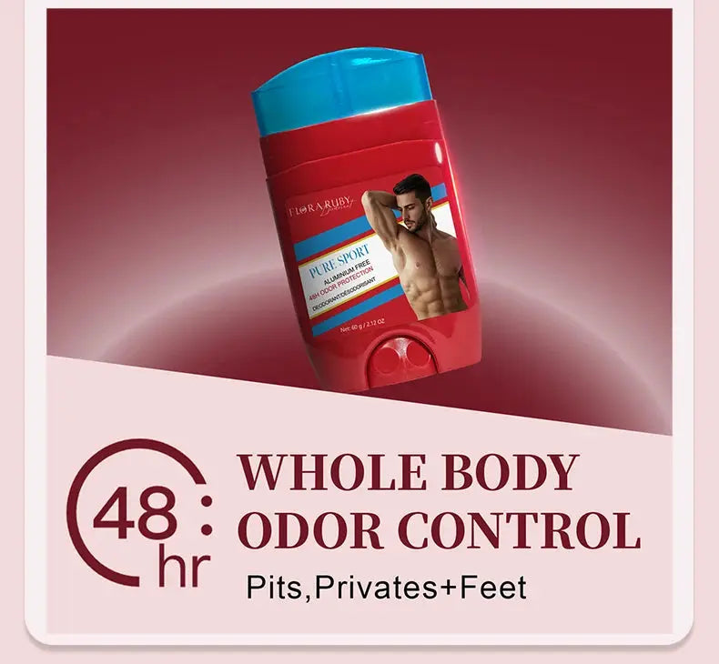 Old Spice Sandalwood Deodorant for Men, red stick with blue cap, aluminum-free by Simples Market