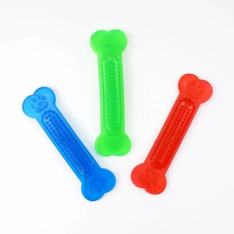Durable Rubber Bone Chew Toy For Aggressive Chewers With Dental Benefits For Dogs And Puppies Pet Accessories