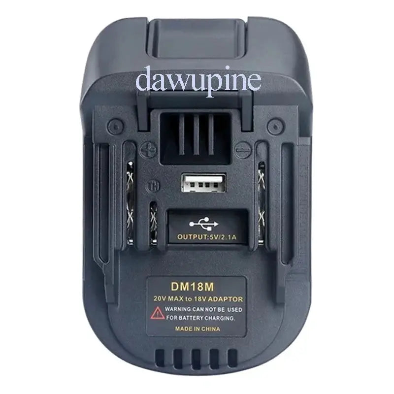DM18M Converter Adapter For Milwaukee M18 And DeWalt 18V XR 20V MAX 60V FlexVolt USB Power Bank