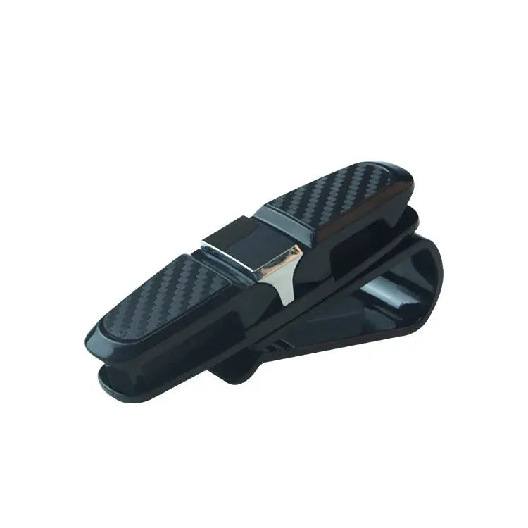 80 Degree Rotating Multi Functional Car Eyeglass Storage Clip Bidirectional Automobile Eyeglass Holder for Easy Access