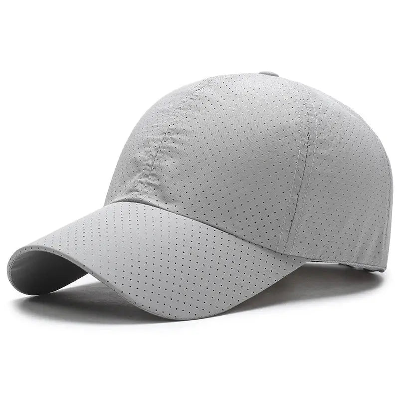 COKK Summer Baseball Cap Quick Drying Outdoor Sports Hat Unisex Sun Shade Breathable Travel Leisure Sun Hat