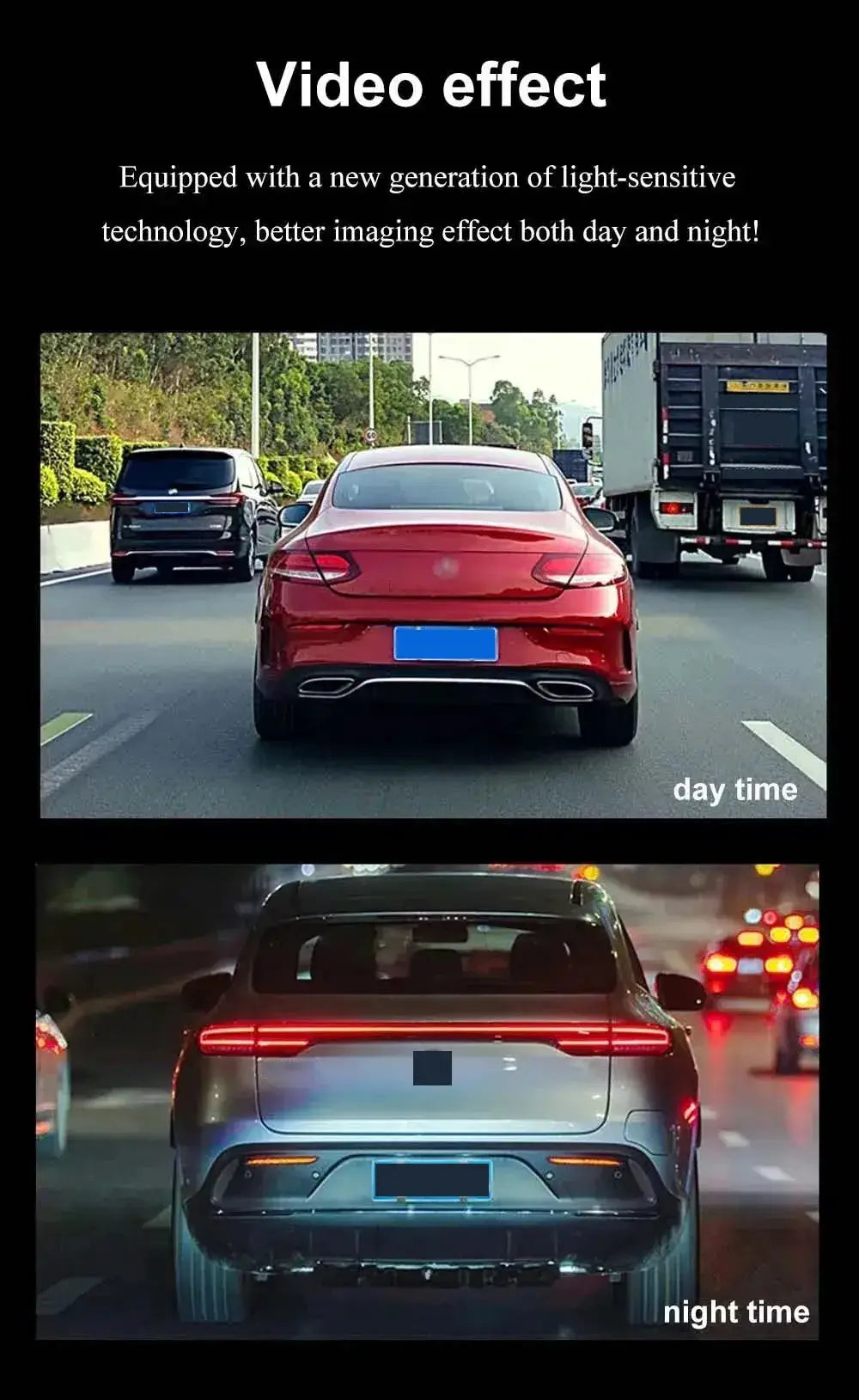 Dash cam 1080P dual front and interior cameras with IR night vision, wide-angle, loop recording - Simples Market