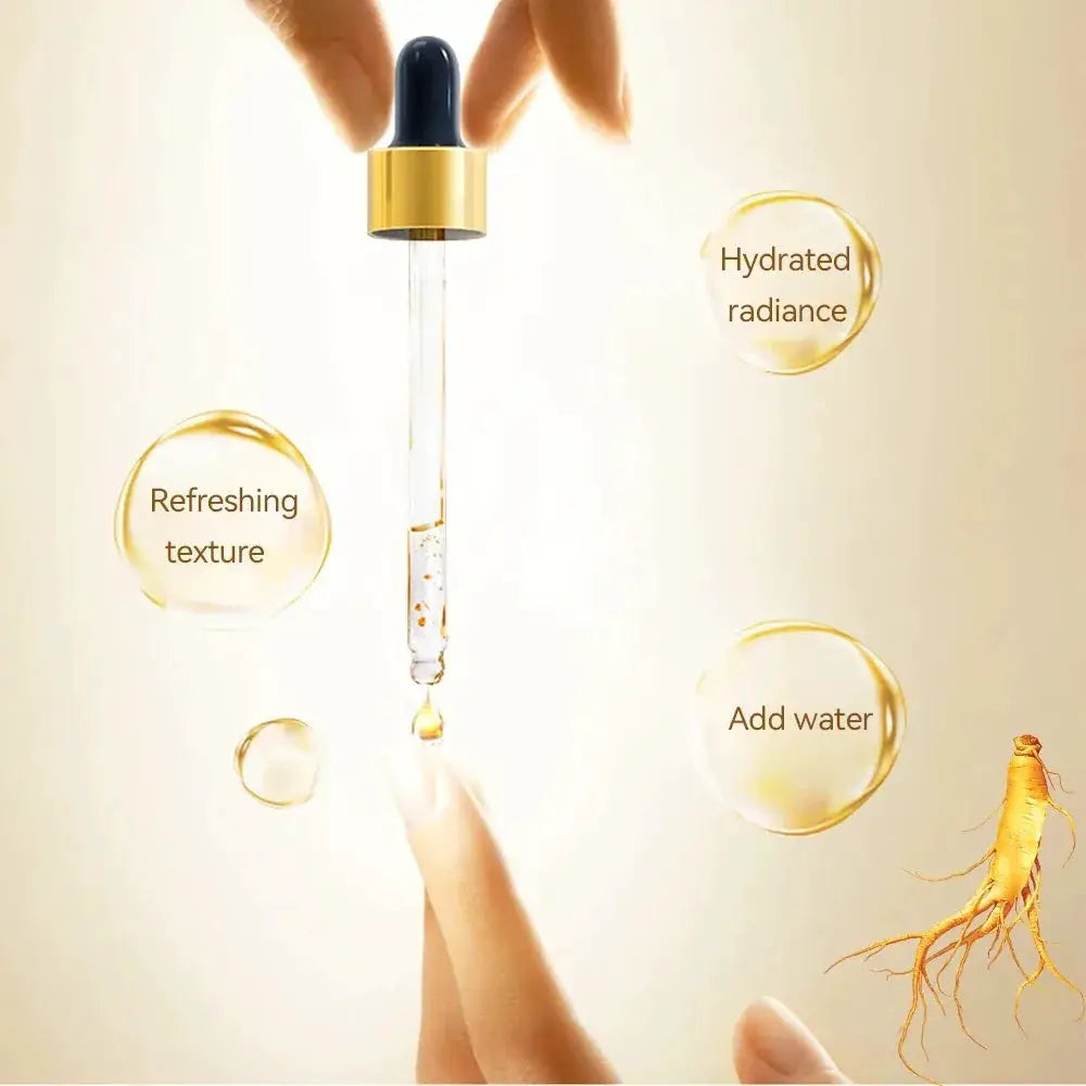 100ml 24K Gold Hyaluronic Acid Nicotinamide Face Serum for Anti Aging Firming and Brightening Skin Care