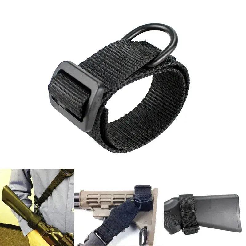 Heavy Duty Buttstock Sling Adapter For Rifles And Shotguns Universal Fit Nylon Construction