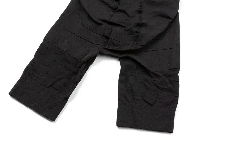 Men's tummy-control shorts, black high-waist compression shapewear by Simples Market, 3XL