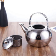ZenBrew Stainless Steel Water Kettle With Infuser Ergonomic Anti Scald Handle And Rust Resistant Design