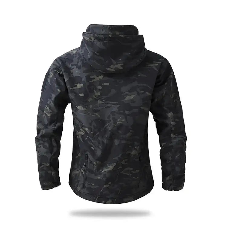 Lurker Shark Skin Soft Shell Tactical Jacket camo hooded men's outdoor jacket