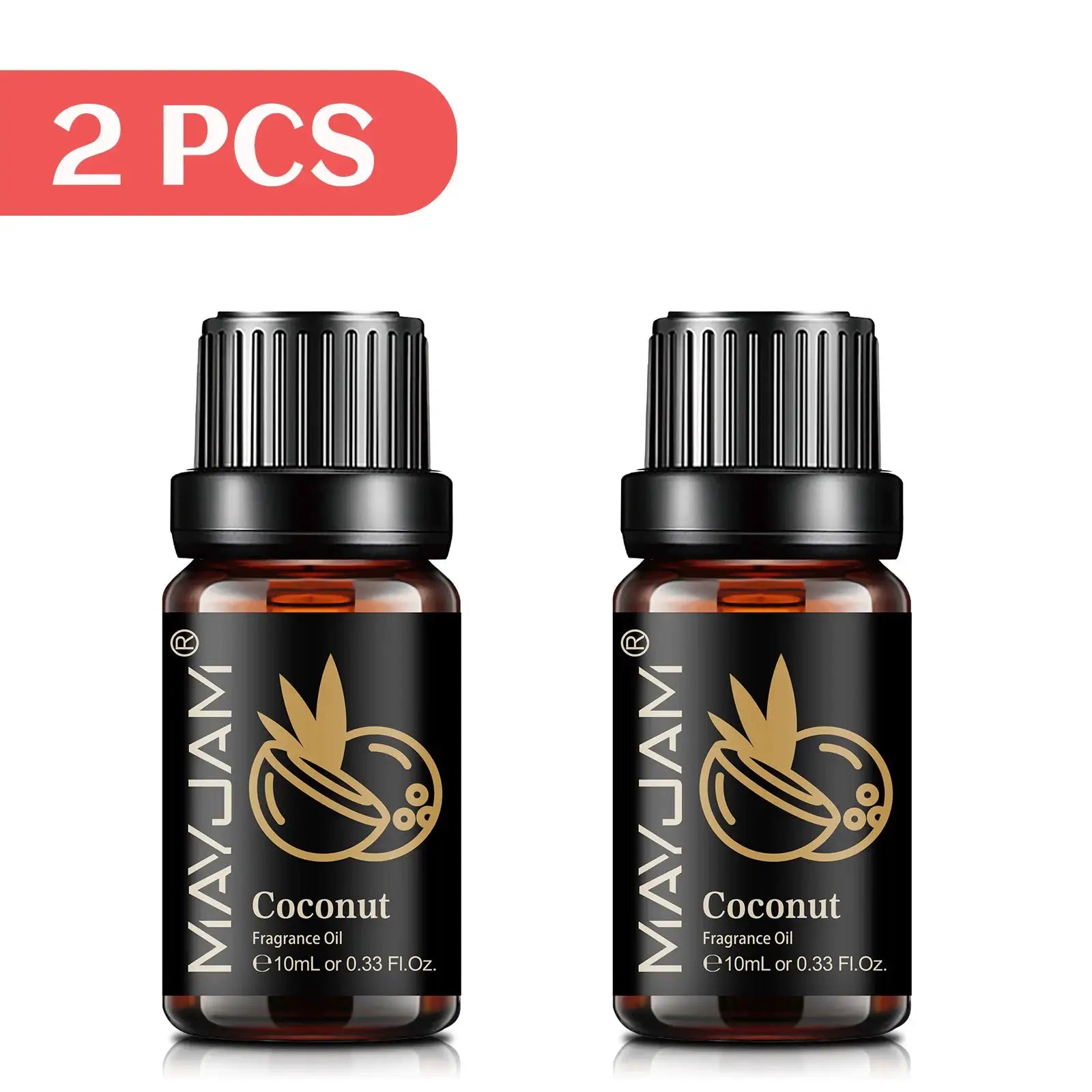 MAYJAM Fruit Essential Oil 10ml Assorted Fruit Fragrance for Diffuser Candle Cherry Banana Papaya Grape Litchi Guava Kiwifruit Pear