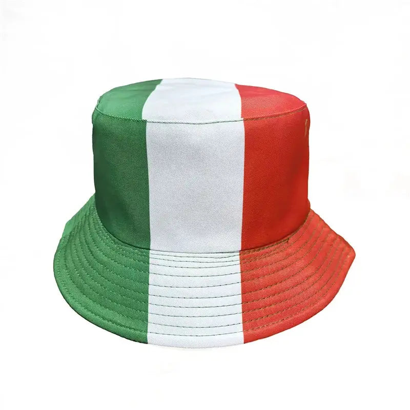 National Flags Reversible Bucket Hat For Men Women Football Fans